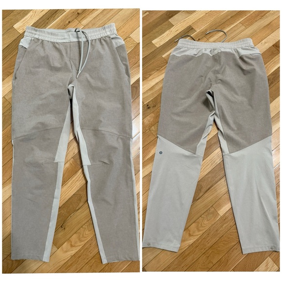 Lululemon Athletica Men's Beige Tan Joggers License To Train Large - Picture 1 of 7
